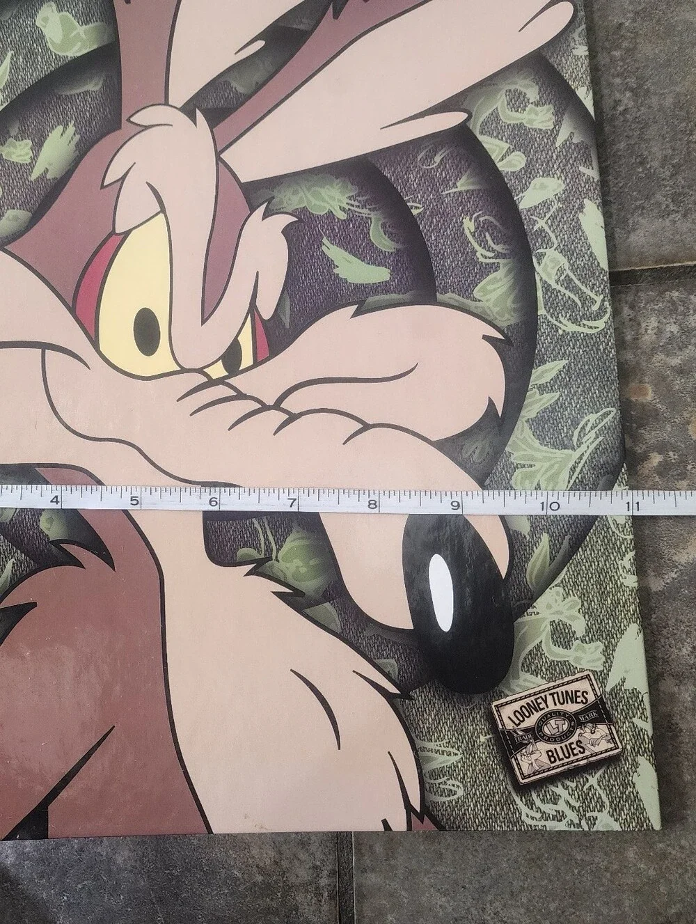 Vintage 1995 Looney Tunes Wile E Coyote Stuart Hall 1 1/2